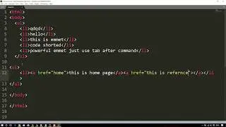 Using Emmet in Sublime Text