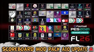 New Real Mega Scoreboard Pack - Football Life 2026 & PES 2021