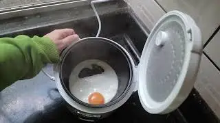 Como fritar Ovo na panela de ARROZ