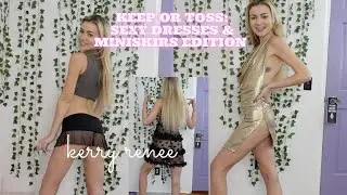 keep or toss: sexy dress & skirt 