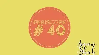 Why is everyone copying Snapchat & other rants | Periscope # 40