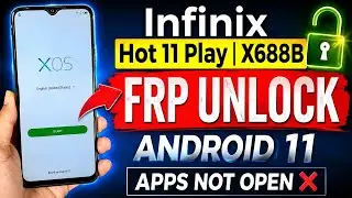 Infinix Hot 11 Play FRP Bypass 2026 🔥 Android 11 Google Account Remove Without PC