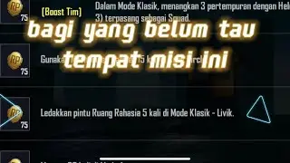 MISI PINTU RAHASIA DI LIVIK -PUBG MOBILE INDONESIA