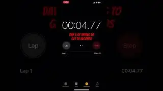 Day 4 of trying to get 10 sec