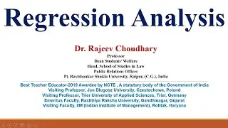 Regression Analysis #regression #statistics