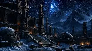 Ruins of the Star Watchers - Sci-Fi Ambient Music & Frozen Temple Atmospheres - 4K