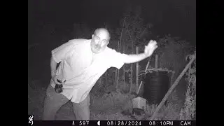 X-camp vid with a failing camcorder making for an interesting recording