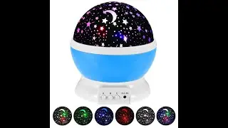 Star Master Colorfull party  LED light Sky Starry Moon Beauty Night Projector Unboxing @8076853299