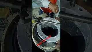 installation of top bearing of cone crusher #viral #amazing #conecrusher #sandvik #propel #metso