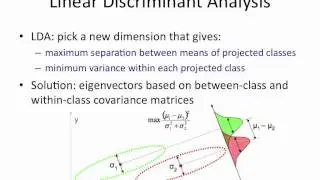 PCA 11: linear discriminant analysis