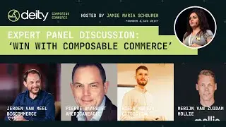 Panel Discussion about Composable Commerce at Webwinkel Vakdagen 2022