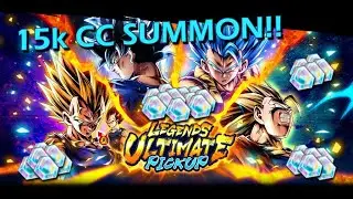 MORE LEGENDARY PULLS from Legends Ultimate Pickup (15K CC Summon) || DB Legends