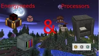 Direwolf20 1.7.10 - S01 - E10 - Energy and Processors automation