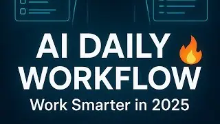  How to Build a Daily Workflow Using AI Tools (Step-by-Step Guide)