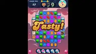 Candy Crush Saga Level 12856 Get 2 Stars, 22 Moves Complete, No Boosters
