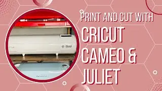 Print and Cut With Cricut, Cameo and Juliet | Cutting Machine Comparison