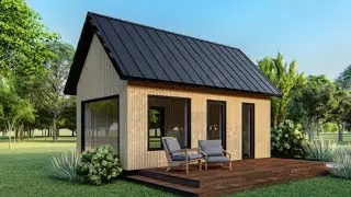 40m2 Absolutely Beautiful Tiny House Model