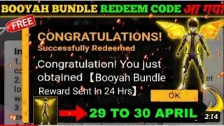 FREE FIRE REDEEM CODE TODAY APRIL 29 FF REWARDS REDEEM CODE | FF REDEEM CODE TODAY 29 APRIL