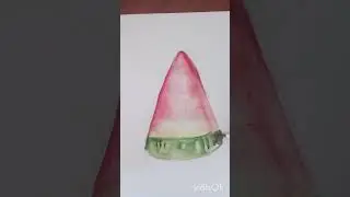 Как нарисовать арбуз🍉