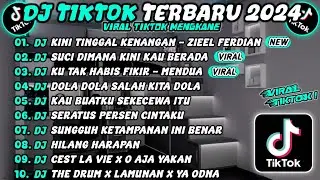 DJ TIKTOK TERBARU 2024 SLOW BASS🎵 DJ KINI TINGGAL KENANGAN (ZIELL FERDIAN) VIRAL