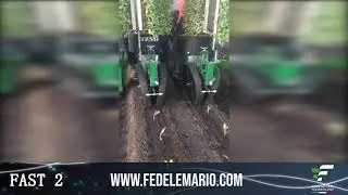 Trapiantatrice per cavoli, per pomodoro   FEDELE Fast Transplanter for cabbage, tobacco,for tomato