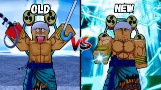 OLD VS NEW RUMBLE (LIGHTNING) Showcase!!!!! - Blox Fruits