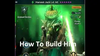 Harvest Jack - How To Build Him Raid Shadow Legends