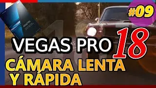 VEGAS PRO 18: CÁMARA LENTA y RÁPIDA, comprimir tiempo. Tutorial 09 español 2020