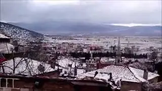 Tavas'ta dün kış bugün bahar vardı
