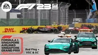 Singapore [35% Race] Red Flag + VSC & SC I F1 23