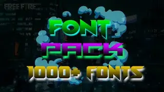 ULTIMATE GAMING Font Pack _Free Download_1000+Fonts!!!!