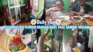 #dailyvlog Kegiatan ibu rumah tangga sehari2 | rutinitas pagi irt | keluarga angel