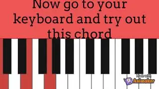 Keyboard The C chord by Joel Stanley