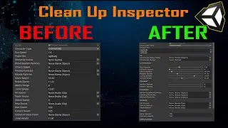 Clean up Unity Inspector mess! Unity Attributes