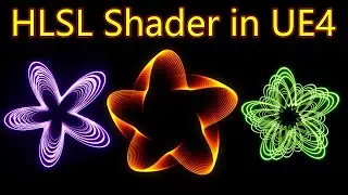 HLSL Shader in UE4 Material Custom Node | Download Project Files