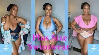 WE OUTSIDE ALL 2022!! | CUPSHE PLUSSIZE/ FULLER BUST SWIMWEAR HAUL | MISSVEELONDON