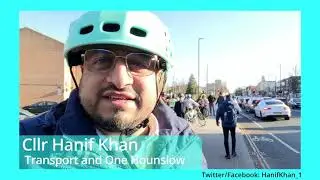 Hounslow West Cycle Lane, open.