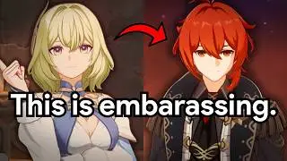 Why This NPC Looks Better Than Diluc. (Genshin Impact)
