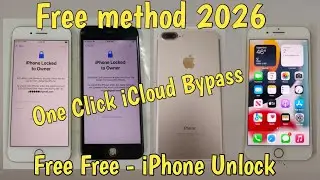 How to unlock iCloud on iPhone 7 Plus & iPhone 6s Plus iCloud Bypass iOS 15.8.5