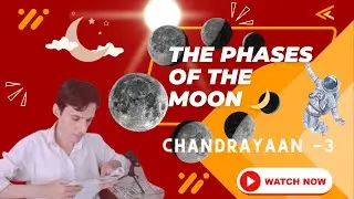 Desire to Discover: Exploring the Phases of the Moon with Chandrayaan 3