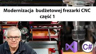 Modernizacja frezarki CNC. Modyfikacje mechaniczne, laser, nowy dedykowany soft. :-)