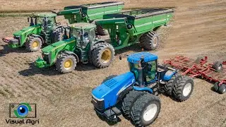 😱🇷🇴 5000 ha / x3 Lexion 770 / Moisson en Roumanie chez ALSAGRO FARM