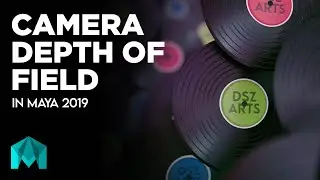 Camera Depth of Field in Maya - 3D Tutorial