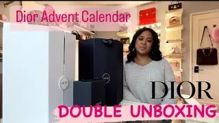 DIOR Double Advent Calendar Unboxing- Was kinda disappointed with this one...