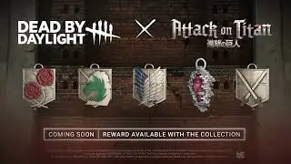 Attack on Titan x Dead by Daylight Charms Teaser