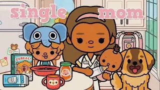 Morning Routine as a SINGLE MOM *2 KIDS* Toca Boca Roleplay 🥞 #tocaboca