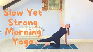 10 Minute Morning Yoga | Slow, Strong Flow | Emily Rowell Yoga