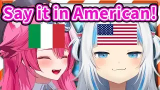 Gura Teaches Raora AMERICAN English 【HololiveEN】