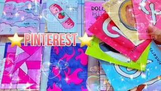 Девочка с PINTEREST💖/ Расспаковка бумажных сюрпризов/ Бумажная эстетика⭐️