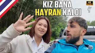 TAYLAND'lı KIZ GÖZLERİNİ BENDEN ALAMADI.. TAYLAND'da otostop çekmek! •57